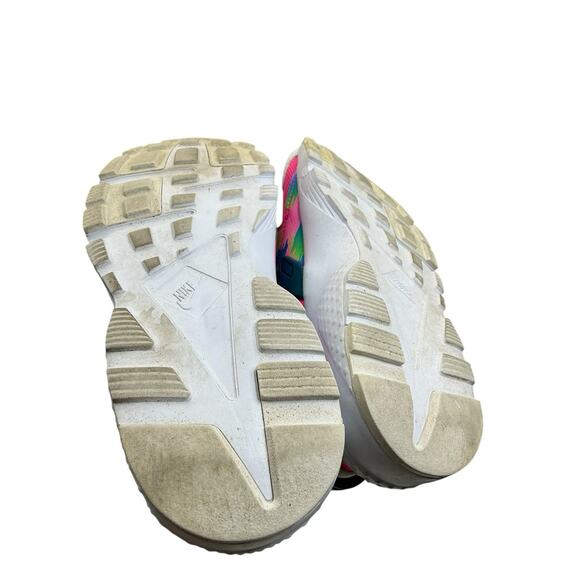 Nike Air Huarache Run Print GS Pink Blast 704946-601 Size 5Y Pink - Picture 5 of 12